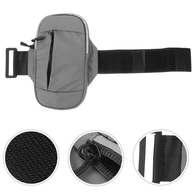 Levemolo Lightweight Running Arm Band Cellphone Holder Elastic Closure Portable