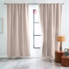 Vianney Jgo De 2 Cortinas Viasoft Almond Cortas 1.80 M