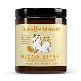Bark & Whiskers Bladder Support, 3.17 Oz. (90 G), 90 Scoops, Supports Urinary Tract Health, With Cranbery & D-mannose, Vet Formulated, Non-gmo, Dr. Mercola