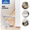 HOMOTEK 4 Pack Heavy Duty Solid Rigid Door Stop with