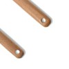 9PCS Kitchen Utensil Set Stainless Steel Wooden Handle Portable Baking