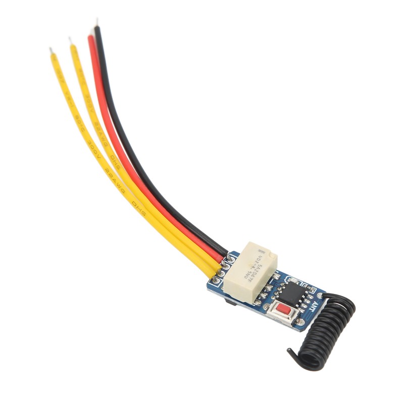 Mini Size Relay Remote Control Switch 433.92Mhz with Delay Transmitter