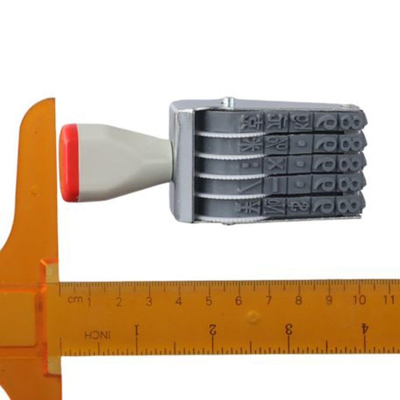 Allcoupon 3, 4 or 5 Digit Number Stamp - Adjustable