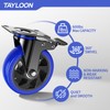 5 Inch Heavy Duty Caster Wheels 2200lbs, Swivel Casters Set