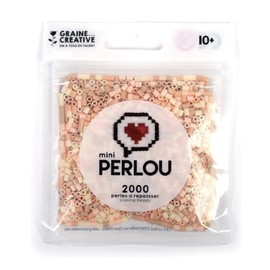 Perlou Mini Camaieue Iron-On Beads - Pack of 4 Chai