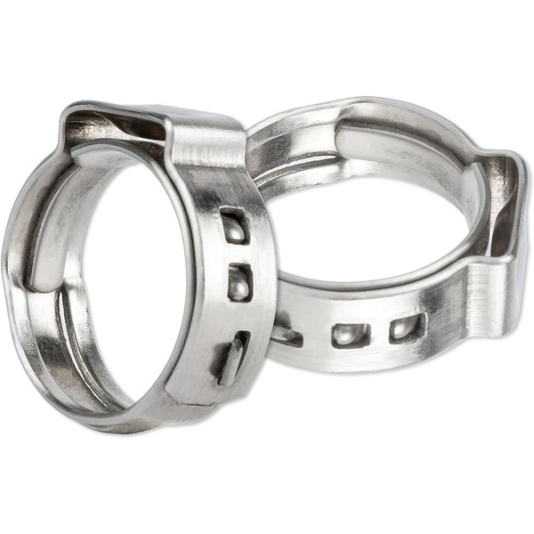 MISPIRE 1 inch PEX Pipe Clamps 100 PCS, PEX Cinch
