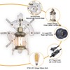 BARSUNS Boat Rudder Nautical Wall Sconce Plug in or Hardwire,