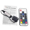 Vrabocry DC12V RGB Controller Mini RF17 Button Remote Control Wireless