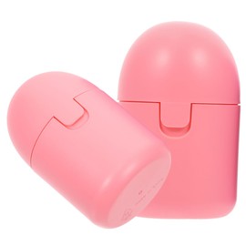 Outanaya 2pcs Portable Storage Box High-grade Container for Personal Items Travel-friendly Lightweight and Compact Design Safe and for Period Care