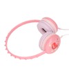 Kids Wired Headphone 3.5mm Jack Stereo Adjustable Headband Cute Child