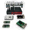 c4labs 8 Slot Cluster Cloudlet:For Raspberry Pi5, 4B and other