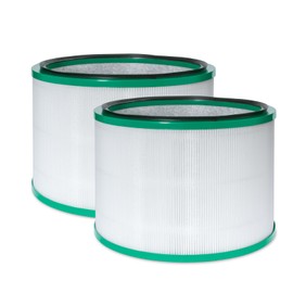 Air Purifier Filter Compatible with Dyson HP02 HP01 HP00 Pure Hot + Cool Link,HEPA Carbon Filter 3-in-1 High Efficiency HEPA Core Mini Replacement (1)