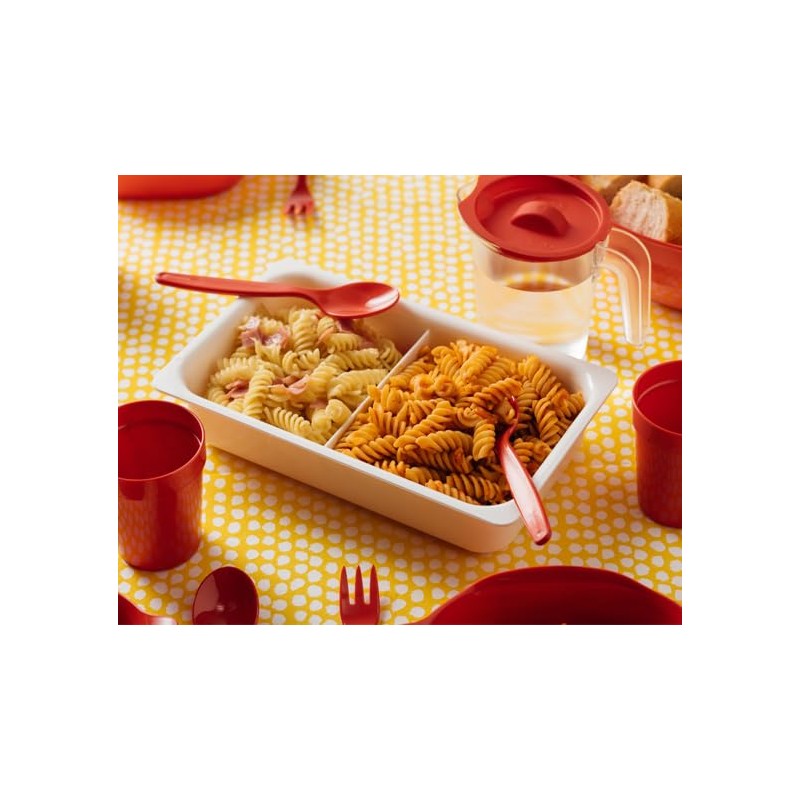 Harfield Small Cutlery Set - Red Reusable Virtually Unbreakable Polycarbonate