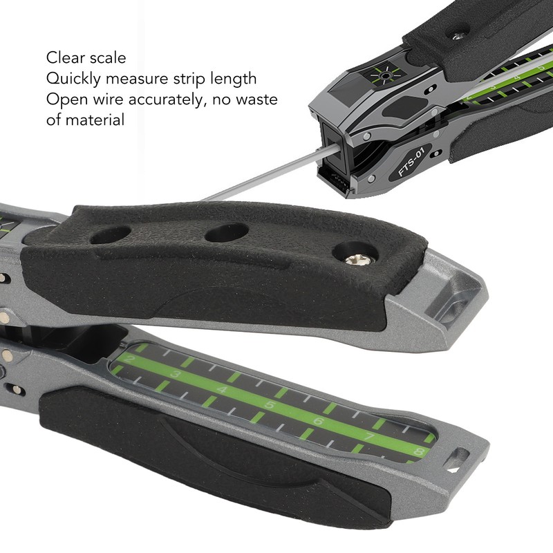 Optical Fiber Drop Cable Stripper 2‑3mm Leather Wire Optic Stripping