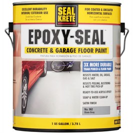 Rust-Oleum Seal-Krete Epoxy-Seal Concrete and Garage Metallic Slate Gray 1 gal