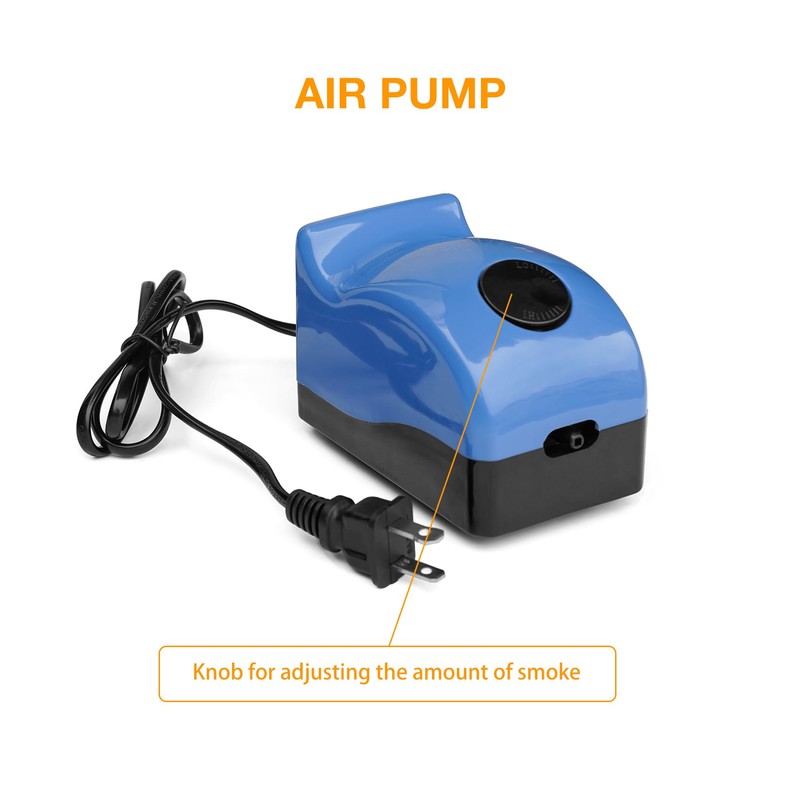 Cold Smoke Generator with Lid & Air Pump, Portable Electric
