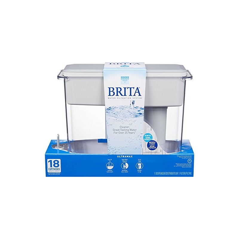 Brita 35034 Ultramax Water Dispenser, 18-Cup Capacity
