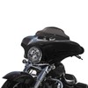 Smoke 9" Motorcycle Wave Windshield Windscreen Compatible for Harley 2014-2023