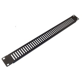 1U Vented Blank Panel - Rack Mount Blanking Plate For 19 Inch Cabinets and Racks