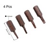 uxcell Triangular Bits Set 4-in-1 1/4 Inch Hex Shank Magnetic