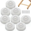 Chunful 8 Pcs Replacement Foot Glides Directors Chair Replacements Chair
