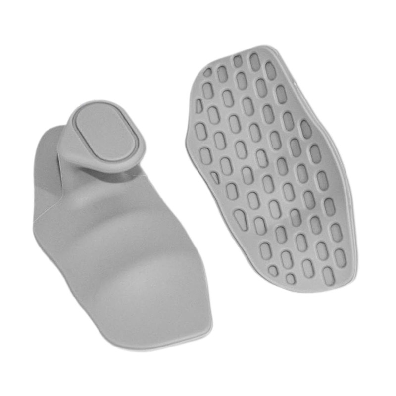 Frediuo 2Pcs Weight Lifting Grips Hand Protector Fingerless Barbell Bar