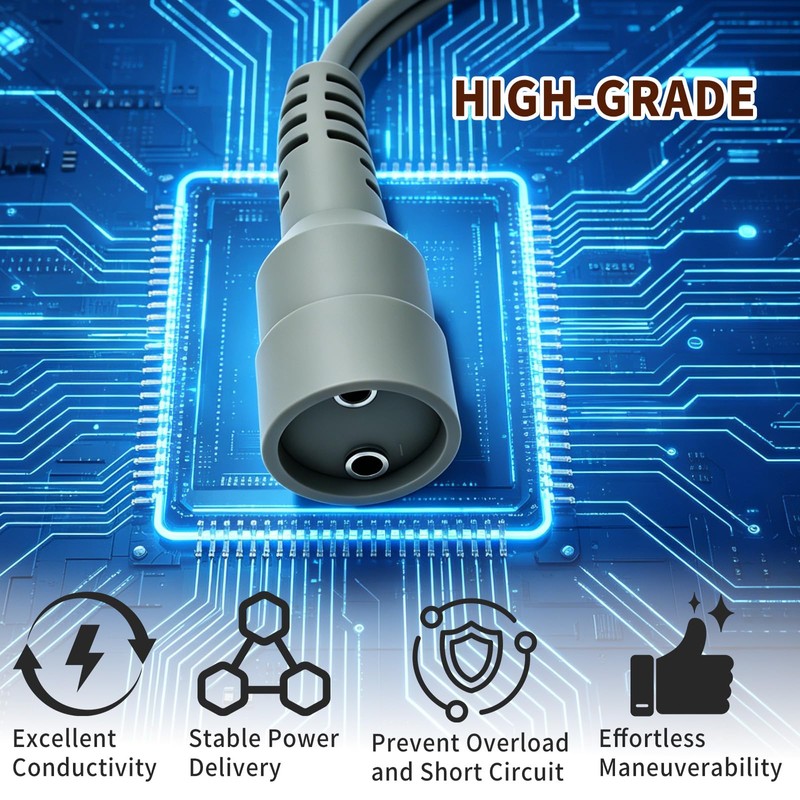 Nail Drill Motor Cord Compatible with Mani-pro KP-60 KP60 Nail