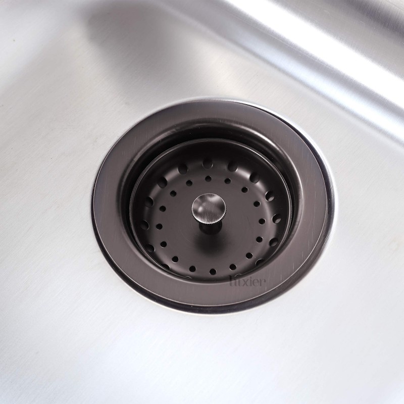 Luxier KS01-O 3-1/2 in. Drop-in Kitchen/Bar Sink Basket Strainer in