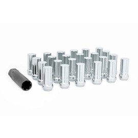 Rough Country Lug Nut Set 9/16x18 Chrome Wheel with Painted (0 x 0. inches /0 x, 0 inches Offset)