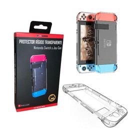 DA GAMERS Protector Rigido Transparente Switch Crystal Cover Case