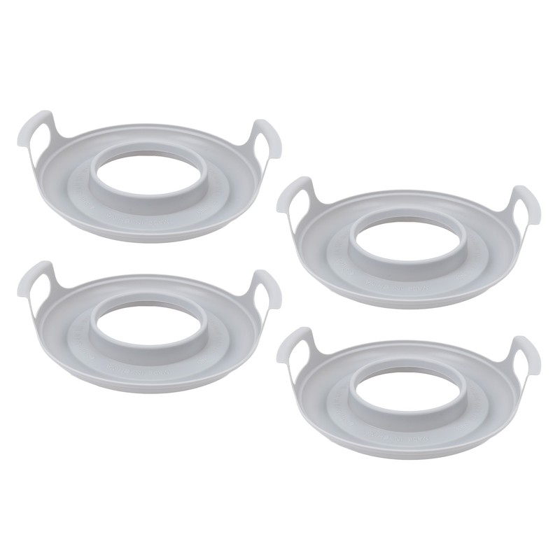 Microwave Cool Plate Spill Proof Microwave Bowl Carrying Tray with