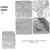 ULTECHNOVO Freezer Cover Insulated Refrigerator Protector with Oxford for Display