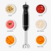 Bonsenkitchen Hand Blender 2-Speed Stick Mixer, Stainless Steel