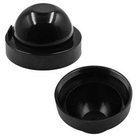 HUIQIAODS Car Dustproof Cover, LED Dust Cover, Waterproof Dustproof Cover, Light Cover, Compatible with HID Headlight Kit, Compatible with H1/H3/H4/H7/H8/H9/H11/HB3/HB4/HB5, Set of 2 (Inner Diameter: