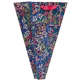 Design By Violet Spring Flora Beautiful Floral Paper Gift Bag With Gift Tag Spring Birthday Mother's Day Easter Valentines Medium Bouquet