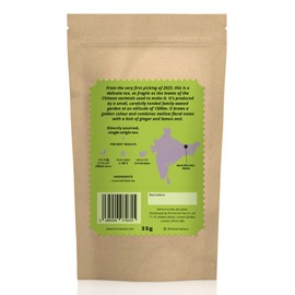 KARMA TEA CO.| Spring Darjeeling Loose Leaf Black Tea, 35g (28 cups) | Floral & Lively | Rich in Antioxidants & Polyphenols