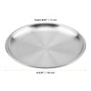 20 Pack 5.5 Inch Personal Pizza Pan, Stainless Steel Pizza
