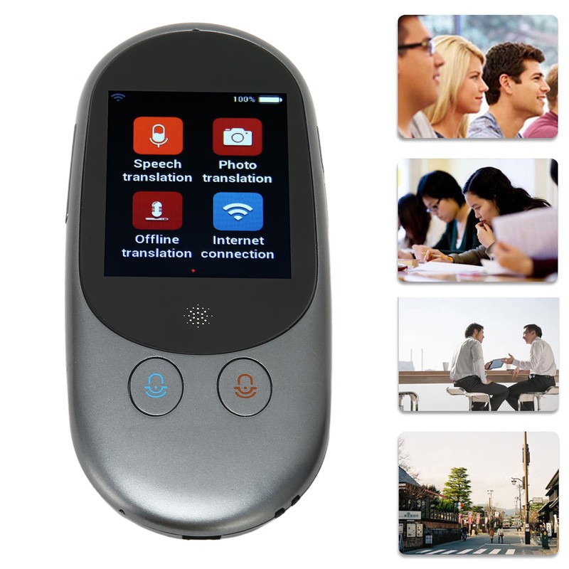 2.4in Language Translator Device 126 Languages LCD Touch Screen HD