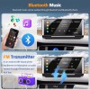 YuanTing Portable car Stereo Radio Carplay Android Auto GPS Media