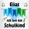 Tasse Tassen 325ml - Einschulung Schulanfang - Hurra ich bin