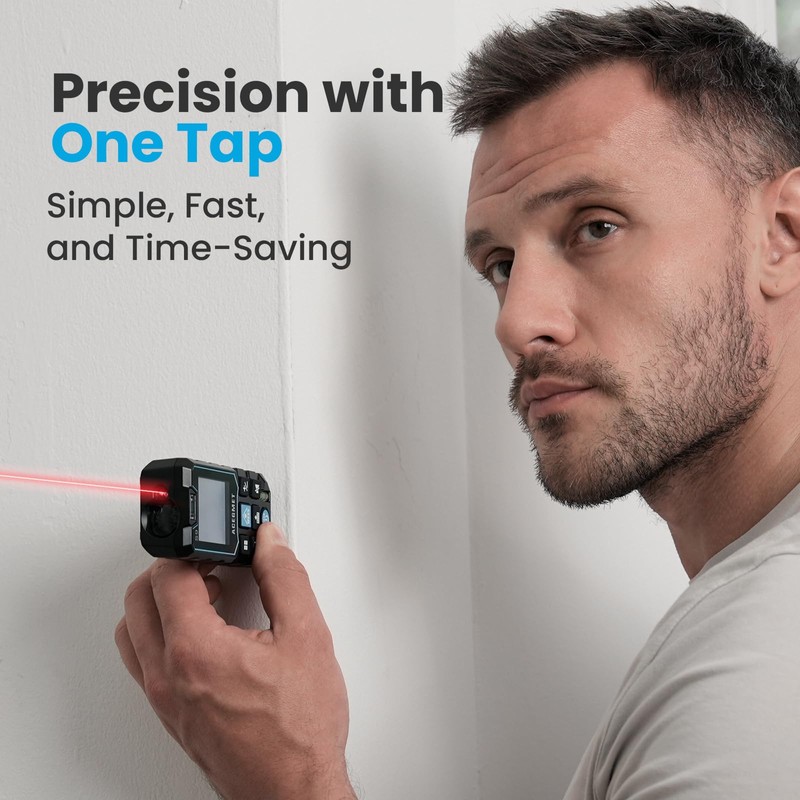 ACEGMET Laser Measure with Phone App, 229ft/70m Laser Measurement Tool