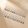 Valentines Day Gift Dangle Drop Earrings 925 Sterling Silver Dainty