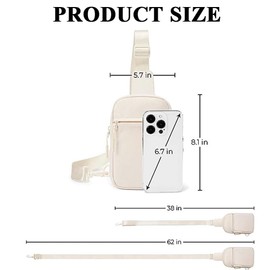 YingStar Chest Bag Women Sling Bag Crossbody Small Ladies Cross Body Bag Travel Across Body Bag Women Small Over Shoulder Bag Girls Crossover Bag Waterproof Phone Bag Cross Over Bag Small Backpack