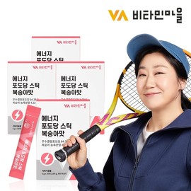 Vitamin Village Energy Glucose Stick Peach Taste Energy Drink 4 Box total 120 bags 4 months / 비타민마을 에너지포도당 스틱 복숭아맛 에너지드링크 4박스 총120포 4개월분