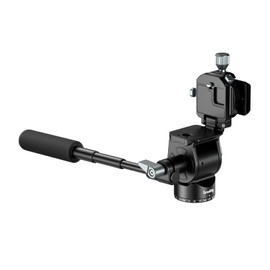 SmallRig 4104 Video Head with Telescoping Handle Switchable QR Plate for Vertical and Horizontal Shooting, Tripod Pan, Tilt, Fluid Head, Arca,Max Load,5kg Camcorder, Mirrorless DSLR