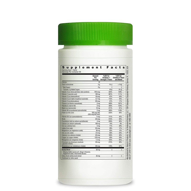 Rainbow Light Kids One Multivitamin With Vitamin B Complex, Fruit