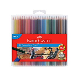 Faber Castell Classic Colour Pencils Sets | 24 Colours