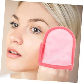2piezas Toallitas Faciales Discos Desmaquillantes Reutilizables Toallas Desmaquillantes Paños Faciales Guantes De Limpieza Toallitas Lavables