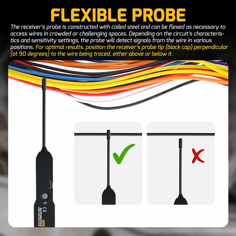 Automotive Electrical Open&Short Finder Circuit Tester Circuit Finder Detector Tone