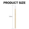 50PCS Bamboo Lip Brushes, Disposable Lip Wand Brushes, Lip Gloss